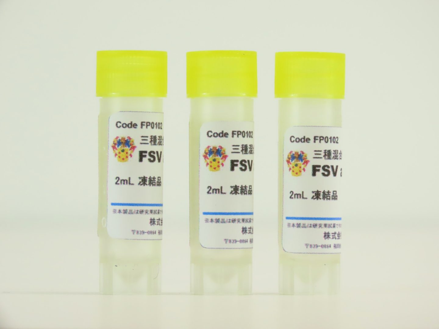 SCSV幹細胞培養上清液エクソソーム(FSV3種混合)